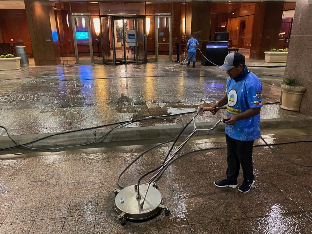 commercial pressure washing marvin