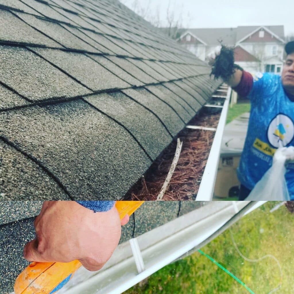 gutter cleaning Charlotte NC